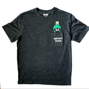 American Eagle Marvin the Martian Space Jam T-shirt Size Small Retro Embroidered